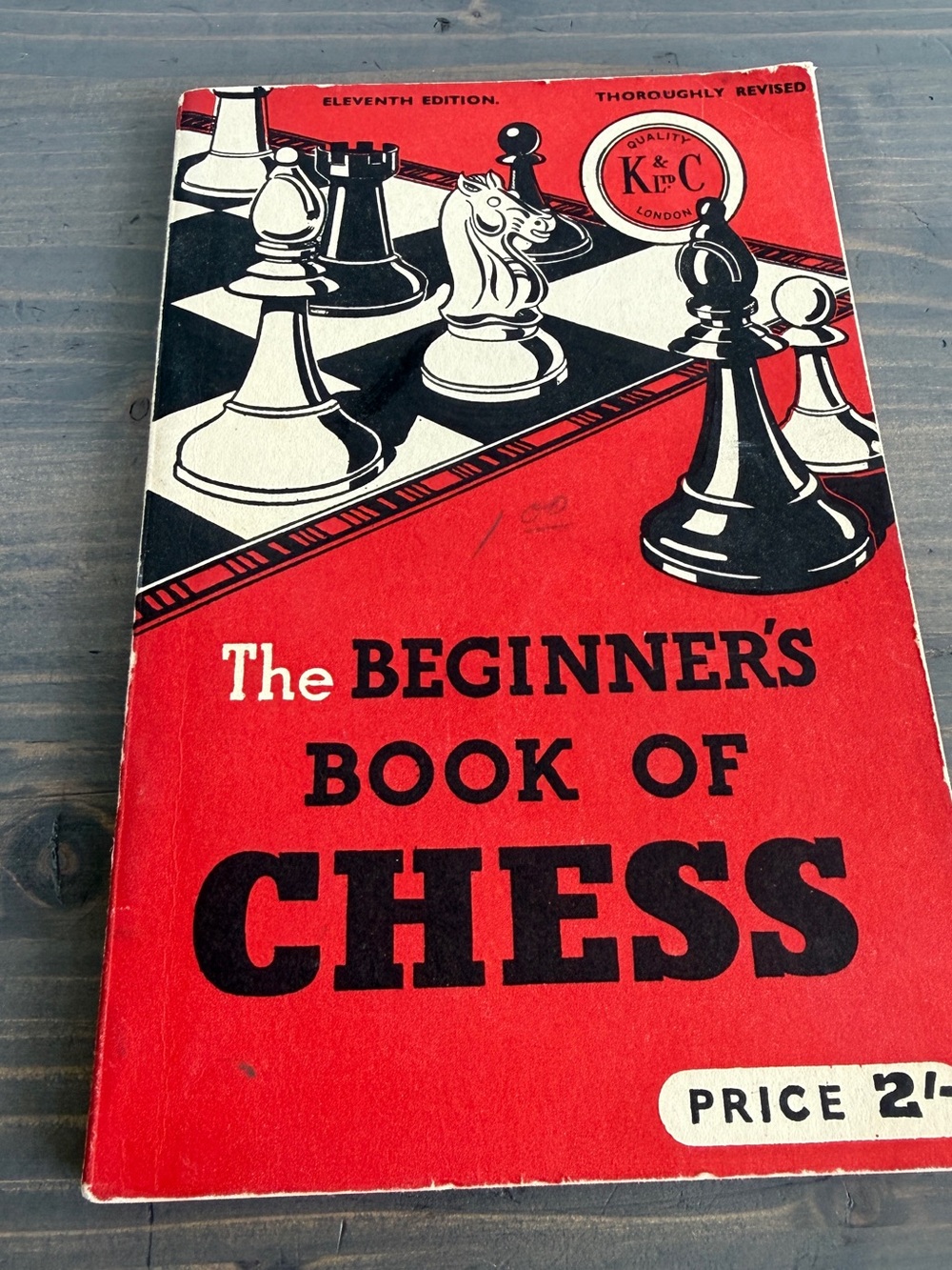 Vintage Beginner’s Book of Chess